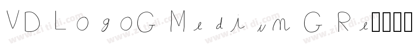 VD LogoG Medium G Re字体转换